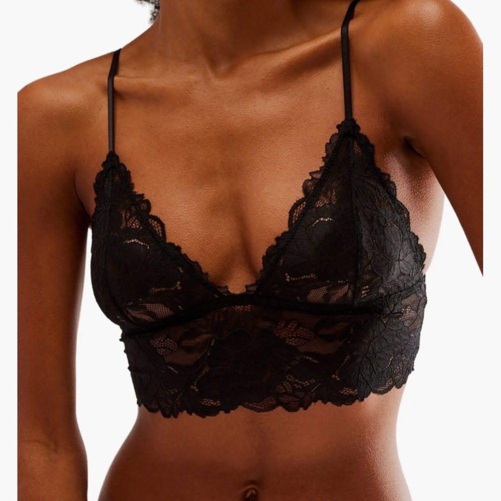🖤✨ Free People Intimately Everyday Lace Longline Bralette✨🖤 NWOT